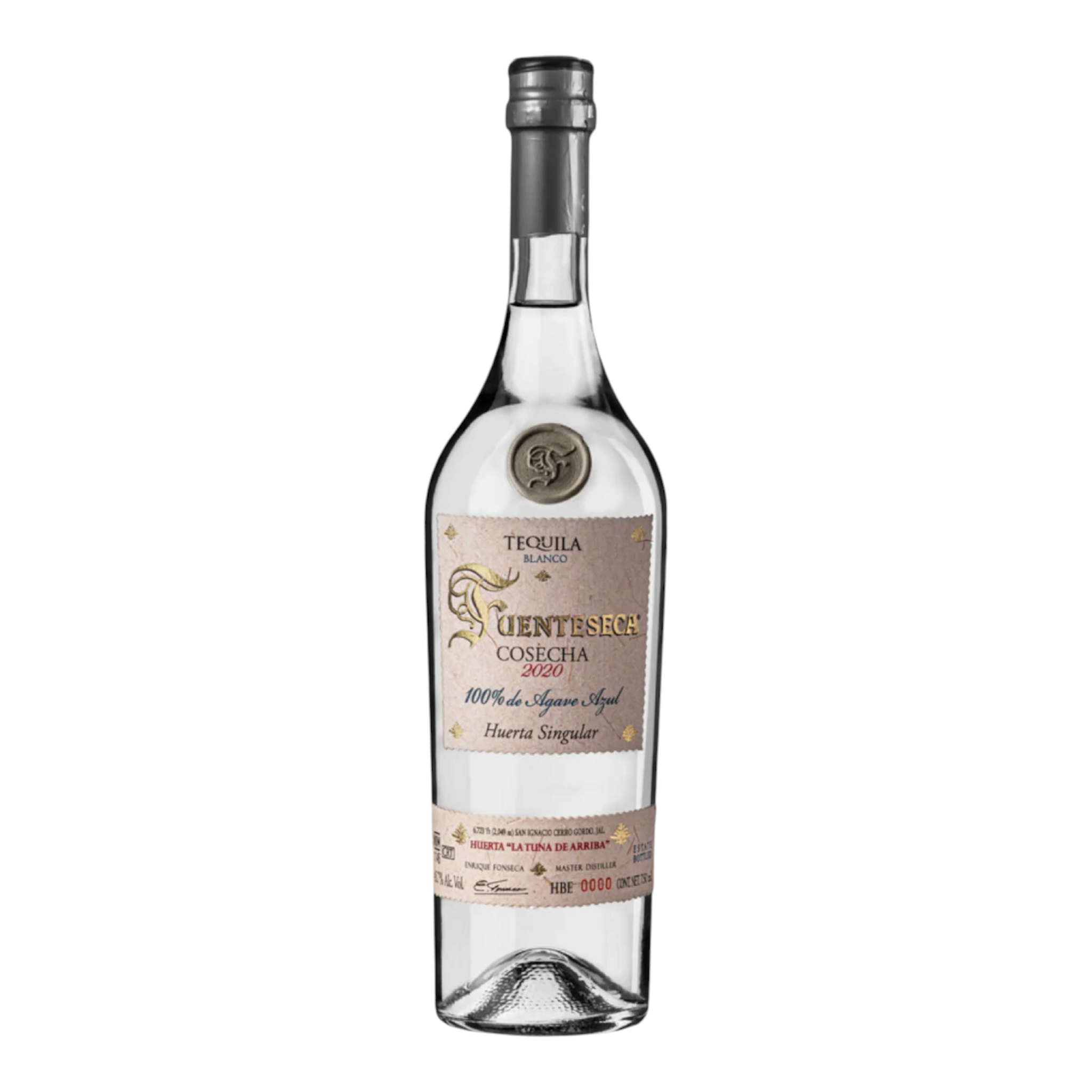 Fuenteseca Cosecha 2020 Huerta Singular Blanco Tequila