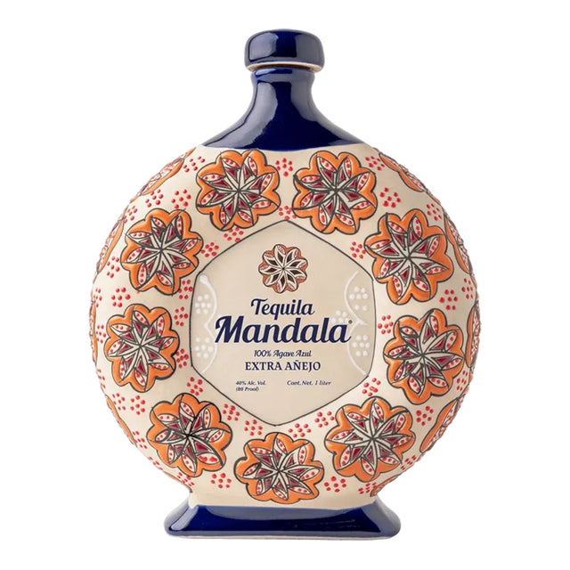Mandala Extra Anejo Tequila 1L Ceramic