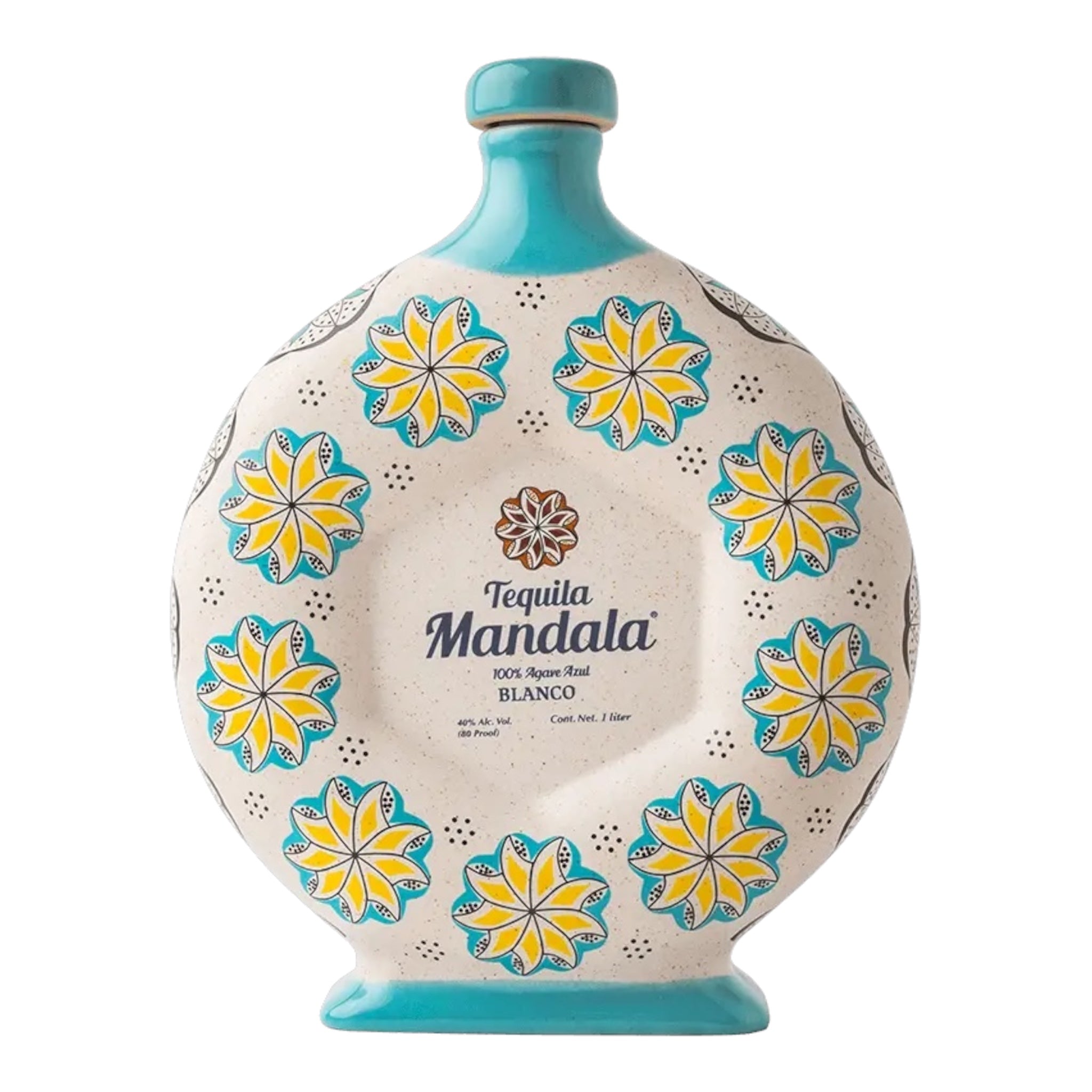 Mandala Blanco Tequila 1L Ceramic