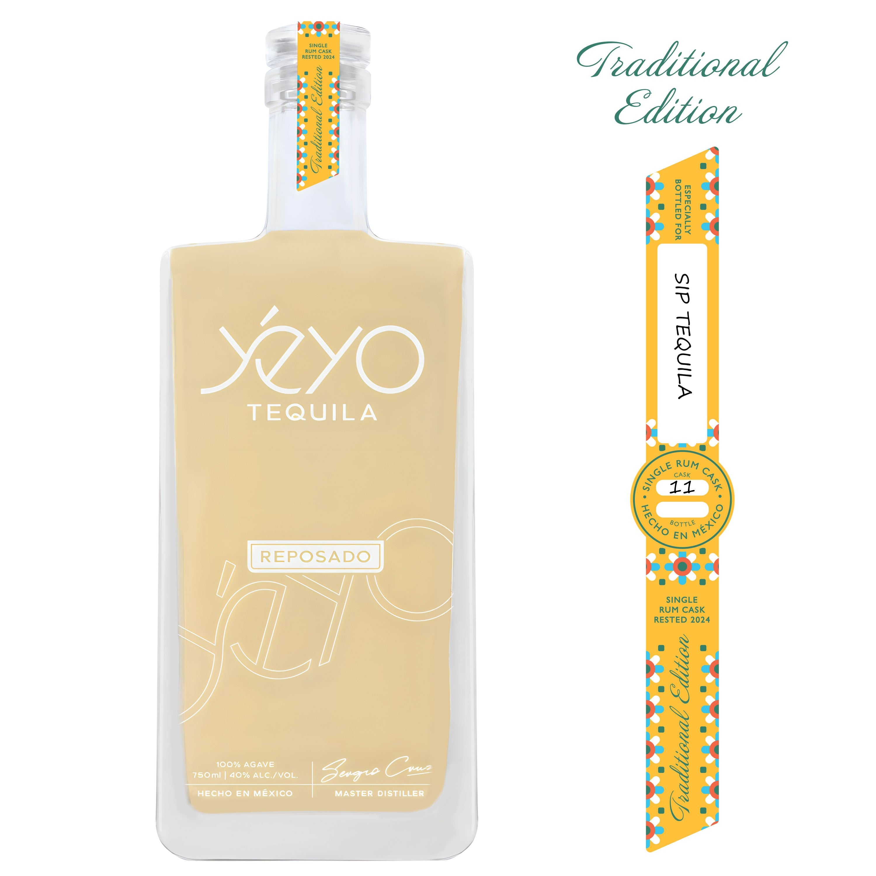 Yeyo / Sip Tequila Reposado Traditional Single Barrel 11