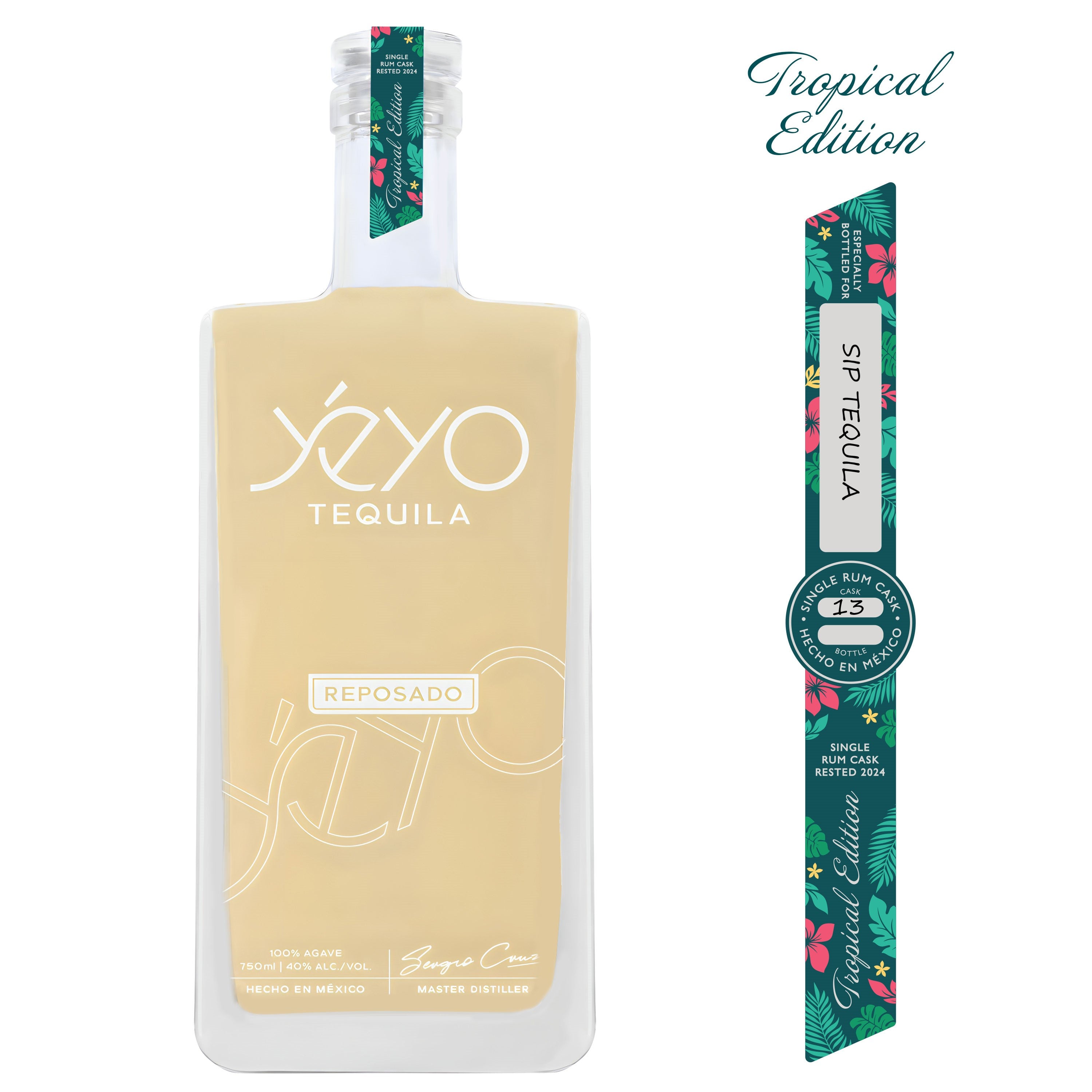 Yeyo / Sip Tequila Reposado Tropical Single Barrel 13