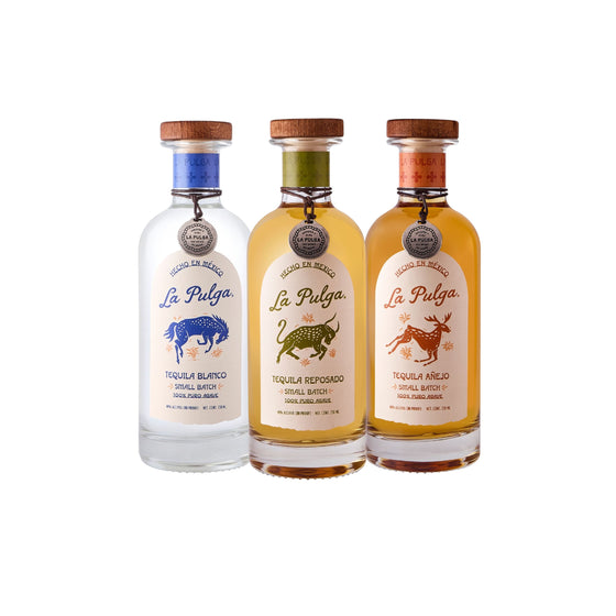 La Pulga Tequila Collection | Blanco, Reposado & Anejo Set