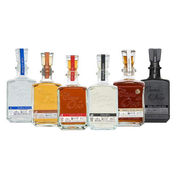 Cava de Oro Family Tequila Collection (5 Bottles) + Free Shipping