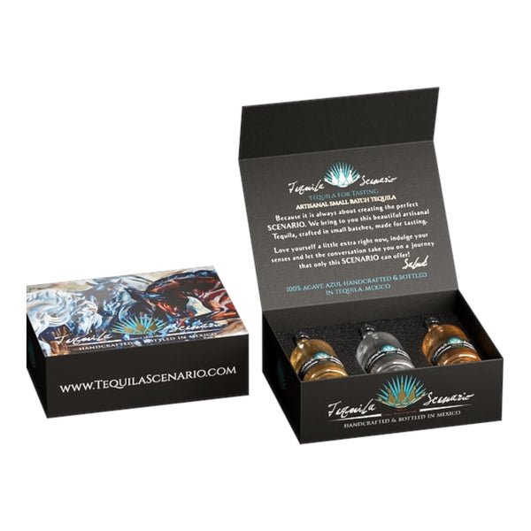 Tequila Box Set 375mL Gift – Blanco, Reposado, Añejo | Sip Tequila