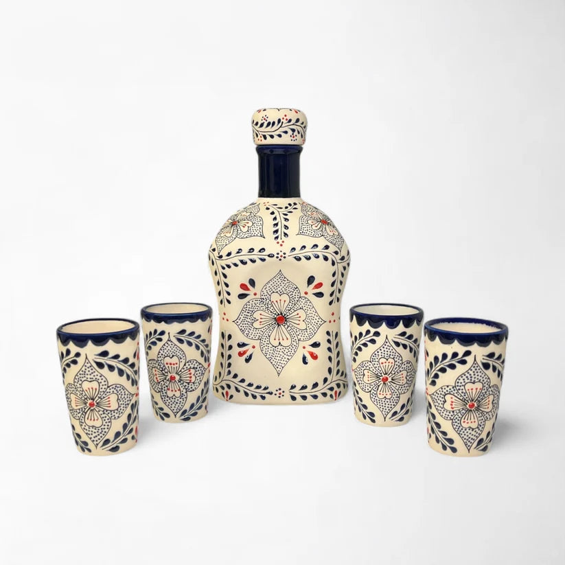Ceramic Decanter Set - Talavera