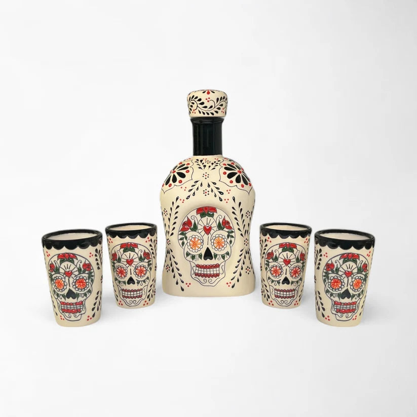 Ceramic Decanter Set - Catrina