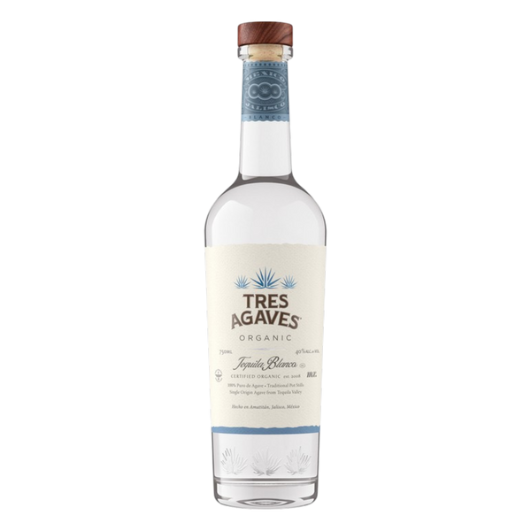 Tres Agaves Blanco Tequila – Organic 100% Agave | Sip Tequila