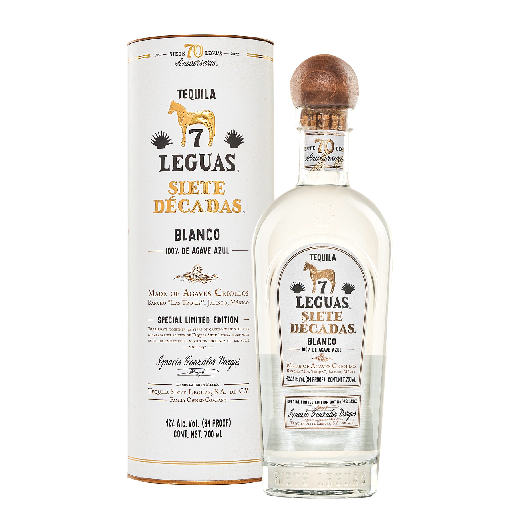 Siete Leguas Siete Decadas Blanco 700ml