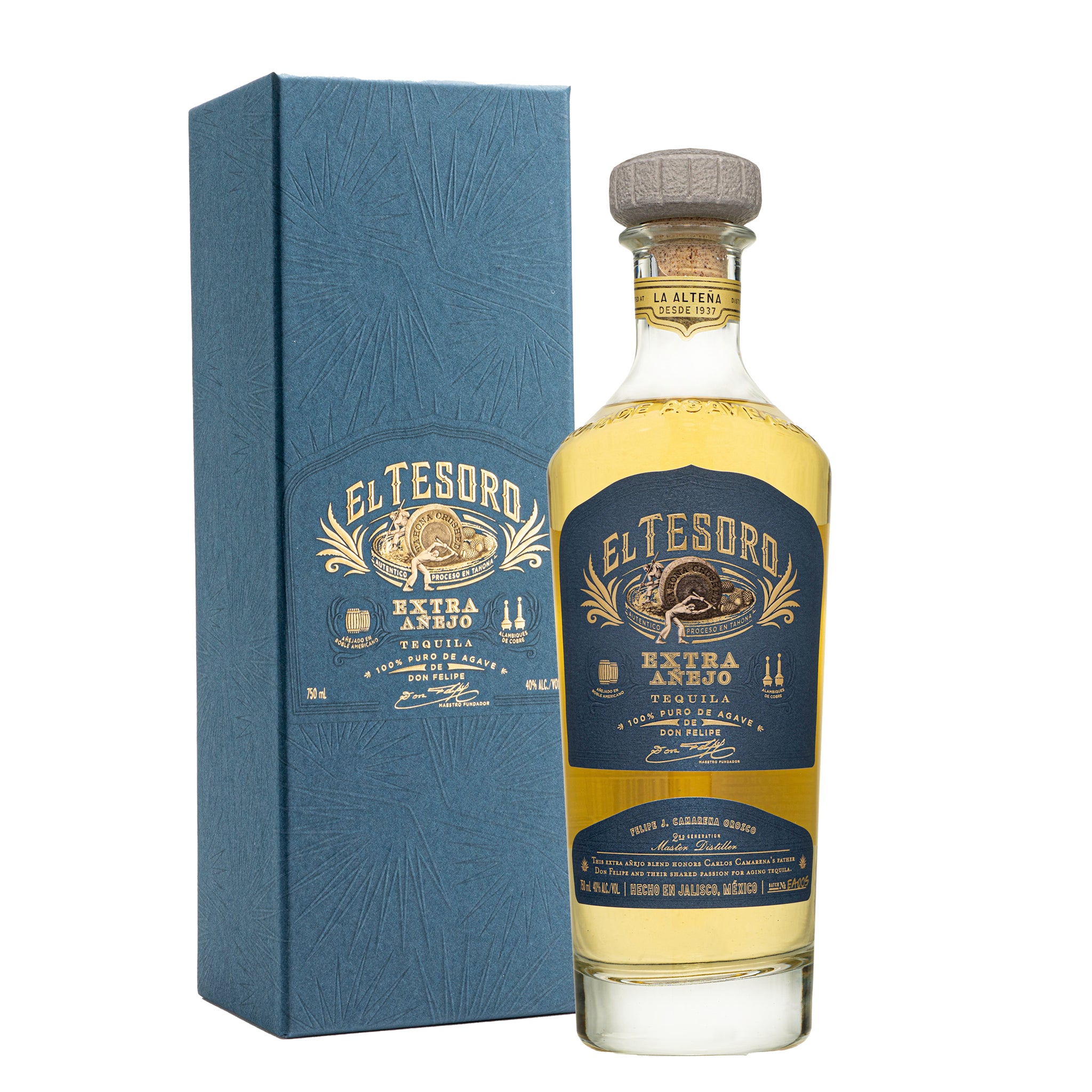 El Tesoro Extra Anejo Tequila