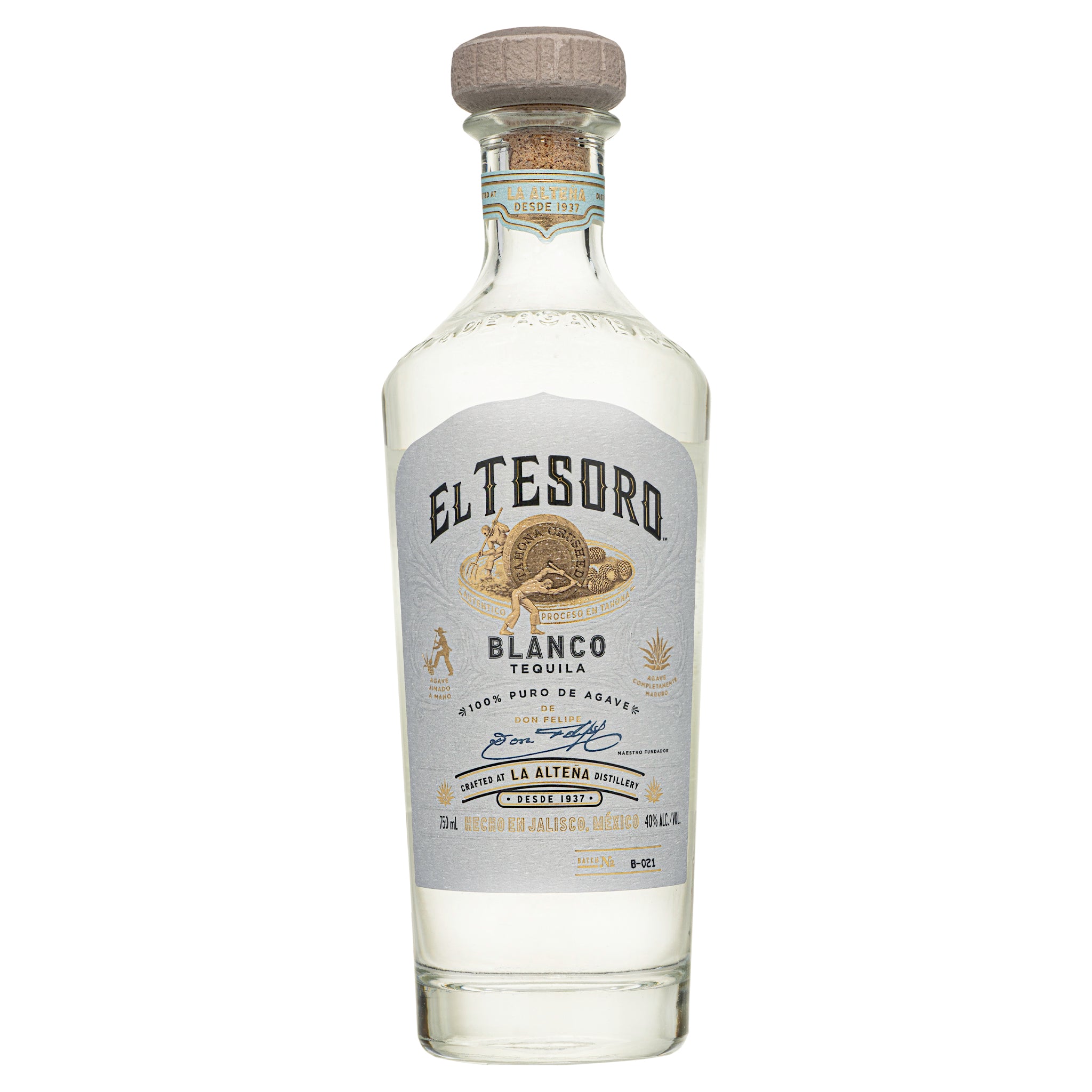 El Tesoro Blanco Tequila