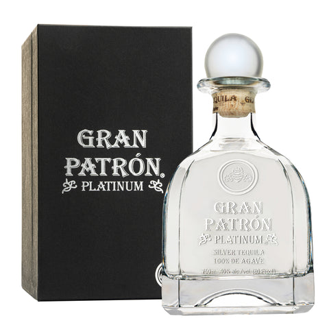 Gran Patron Platinum Silver Tequila 750ml