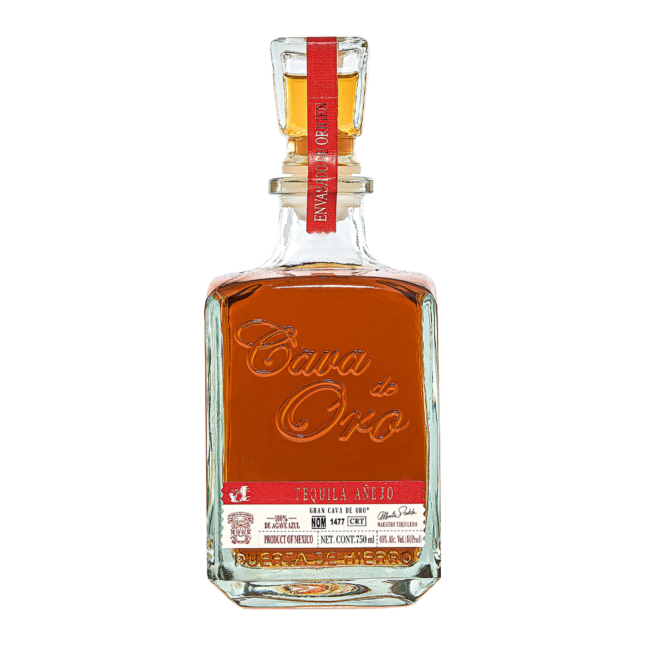 Cava de Oro Añejo Tequila 750ml