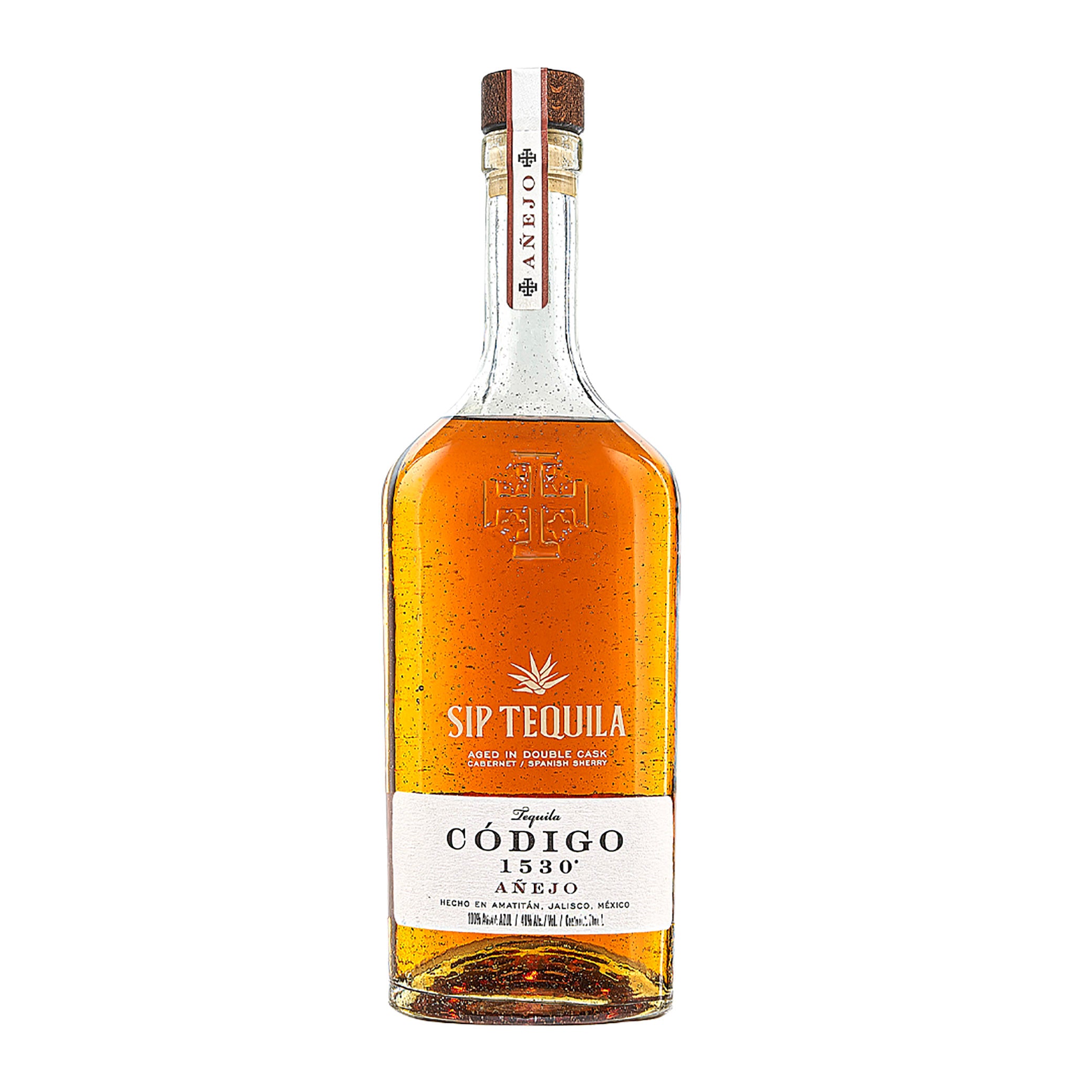 Código 1530 & Sip Tequila Single Barrel Añejo Tequila 750ml