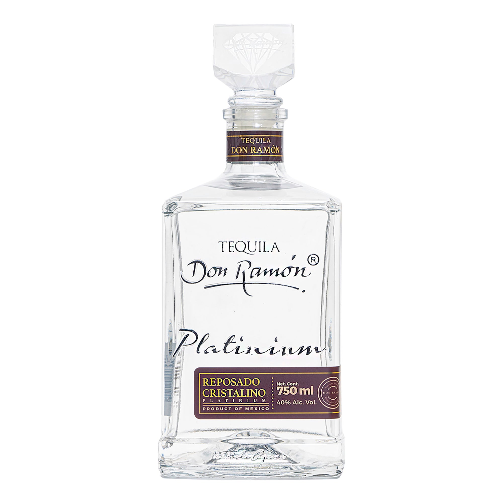 Don Ramón Platinum Reposado Cristalino 750ml