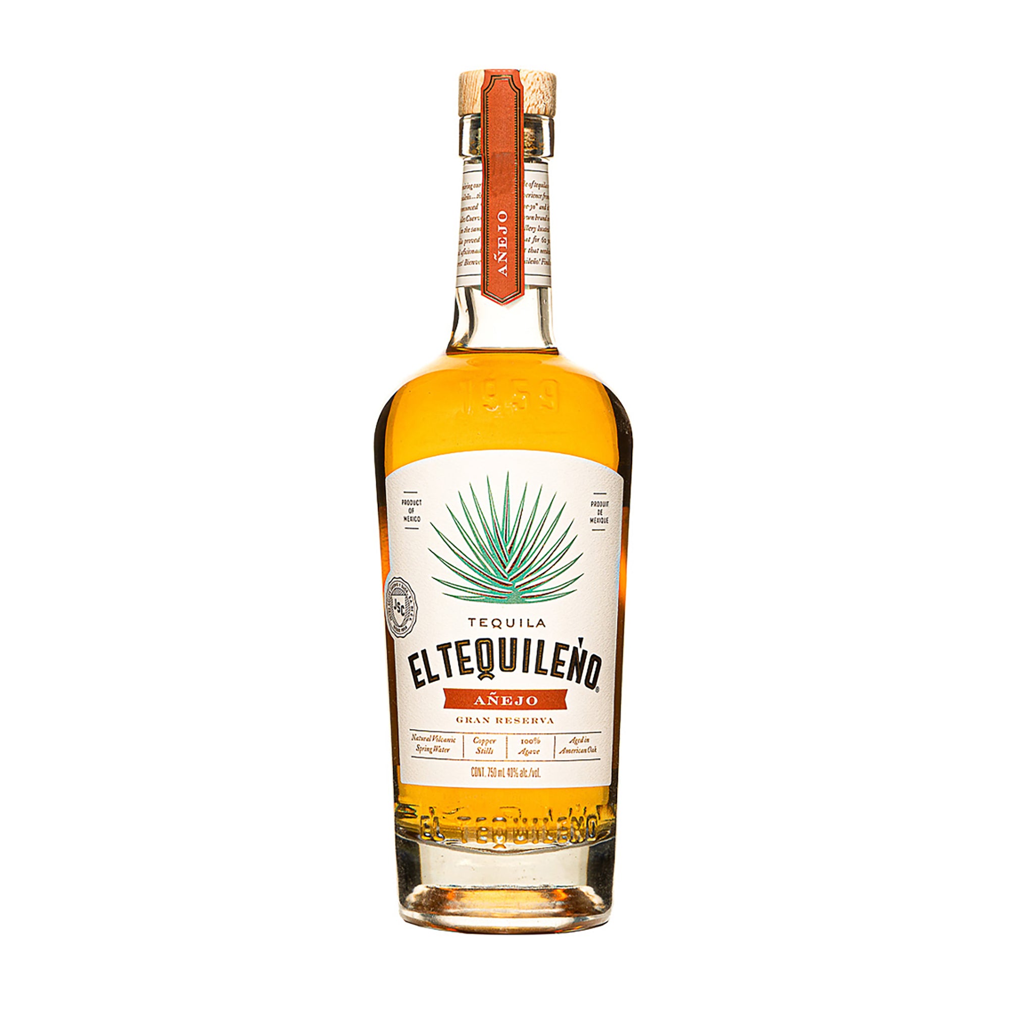 El Tequileño Añejo Gran Reserva Tequila 750ml