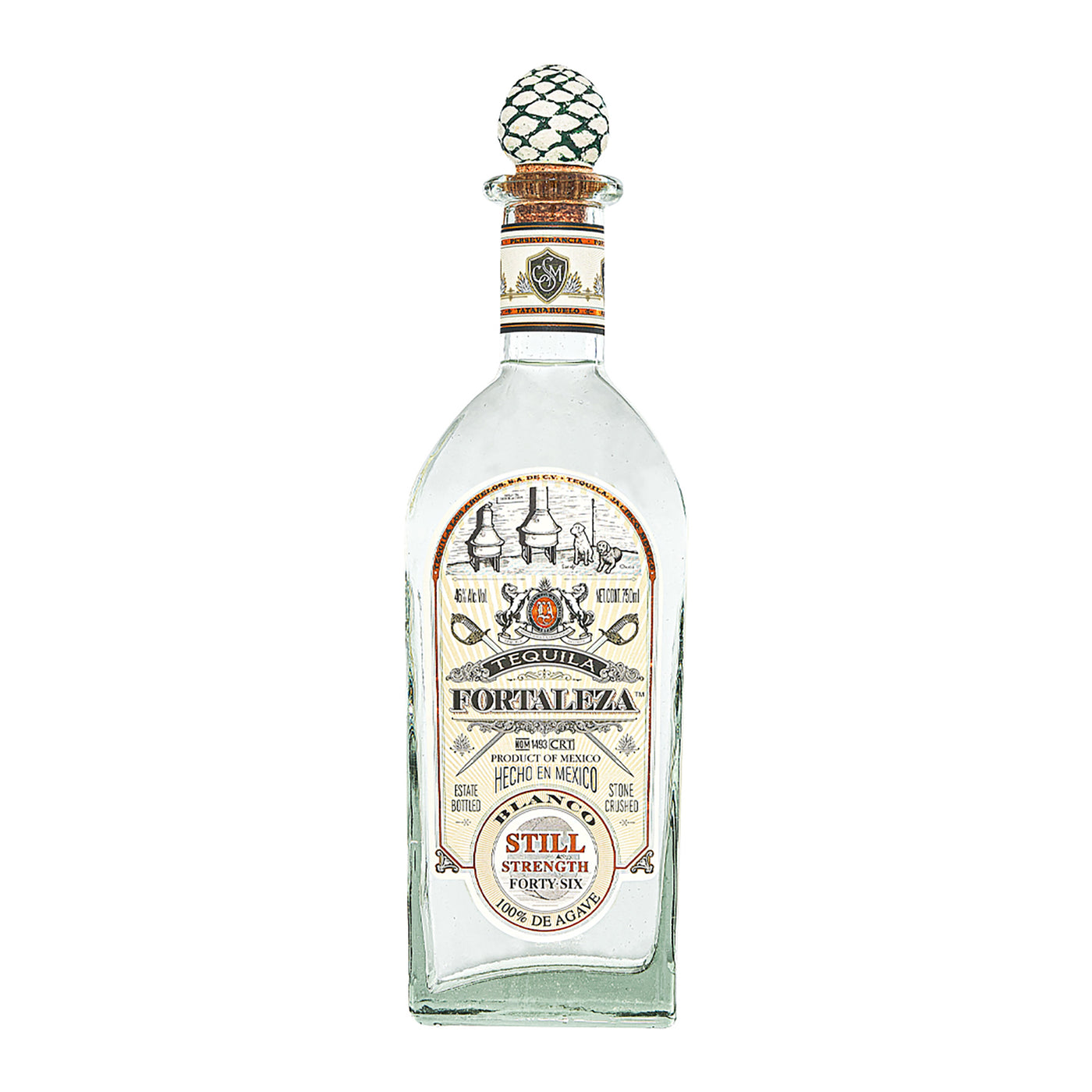 Fortaleza Still Strength Blanco Tequila 750ml