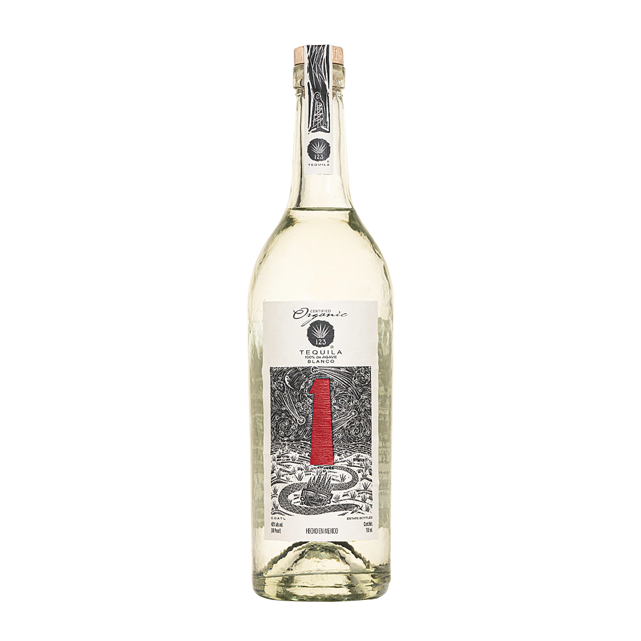 123 Organic Tequila Blanco (Uno)