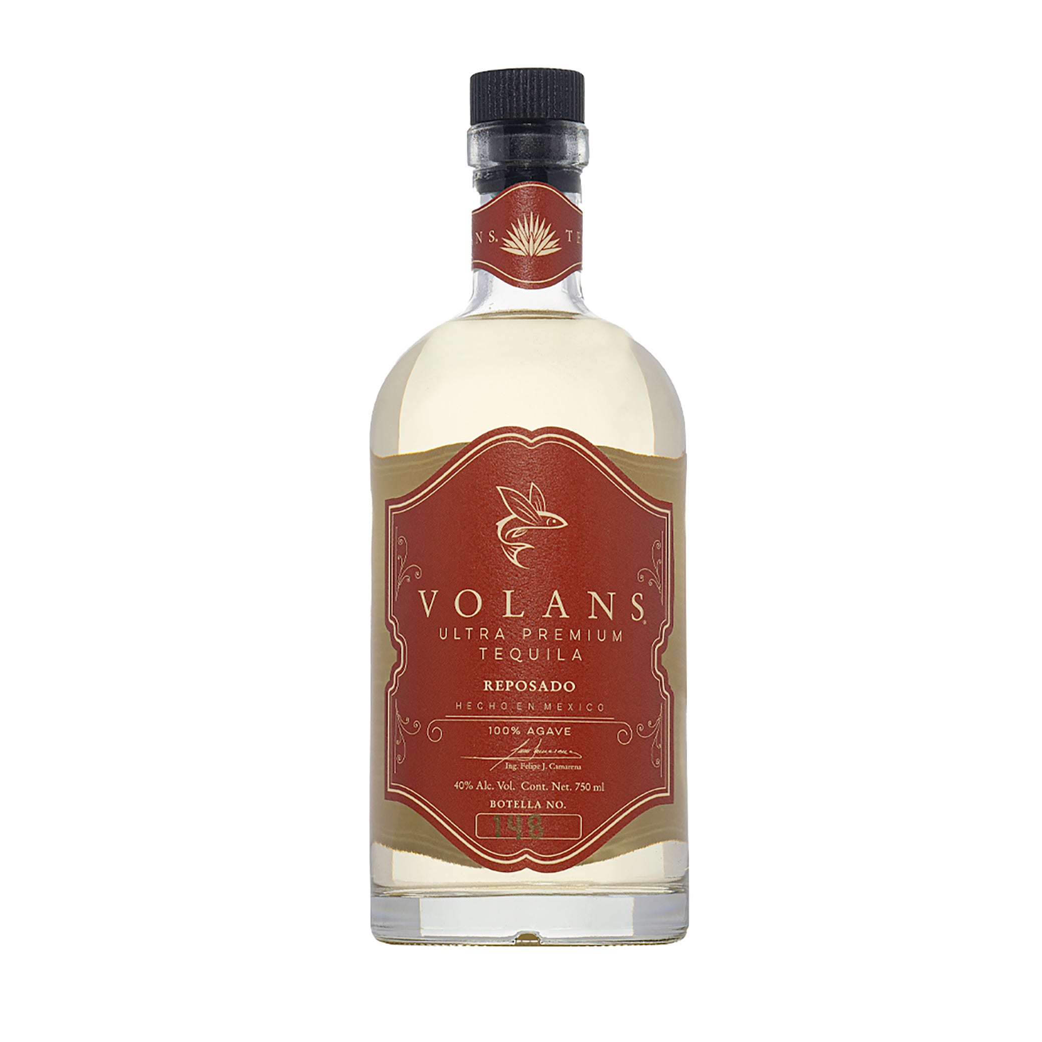 Volans Reposado Tequila Bottle